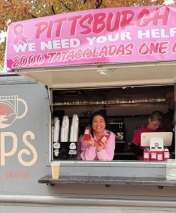 SIPS Coffee brings cancer awareness efforts to Steelers game